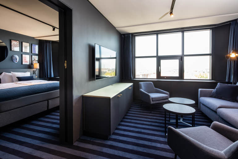 Junior Suite of Scandic Falkoner in Copenhagen
