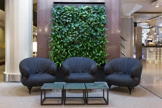 Lobby of hotel Scandic Grand Marina in Helsinki