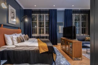 Suite at hotel Scandic Grand Central Helsinki