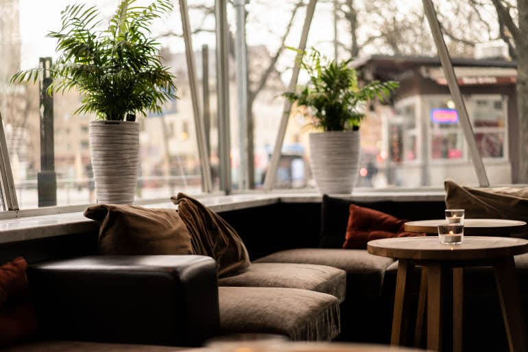 Restaurant bar Scandic Malmen in Stockholm