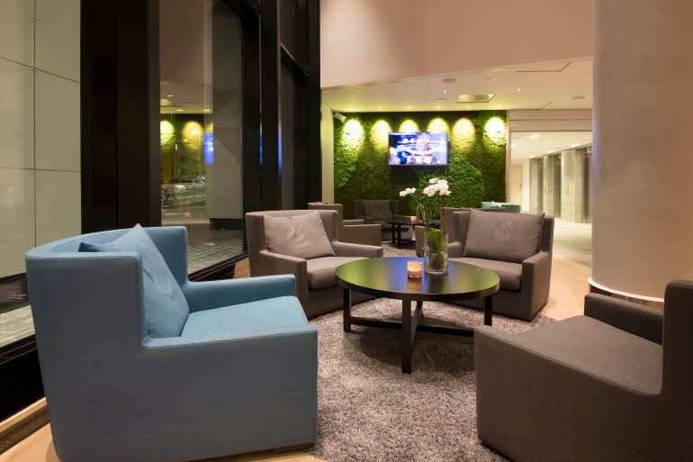 Scandic Lerkendal, lobby, furniture