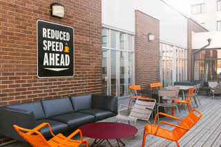 Scandic Vasteras, exterior, terrace