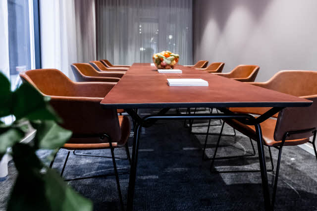 Meeting room in Scandic Uplandia in Uppsala Sweden