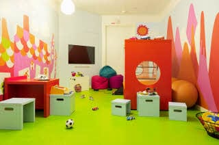 Kids playroom hotel Scandic Orebro Vast