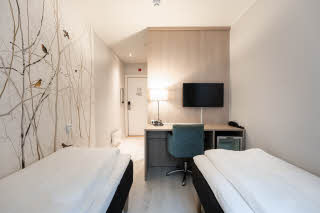 twin room at scandic byparken