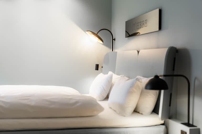 twin superior room at scandic oslo city in norway