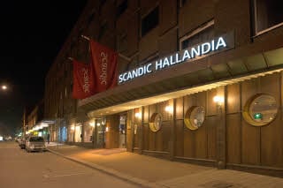 Facade hotel Scandic Hallandia Halmstad