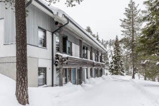 exterior of scandic rukahovi in Rukatunturi finland