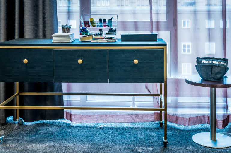 Meeting room Vintergatan detail Scandic Frimurarhotellet