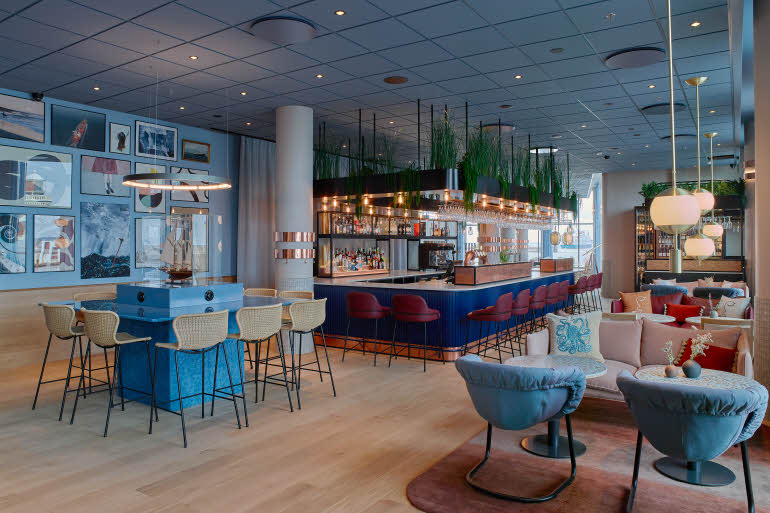 bar at scandic oceanhamnen