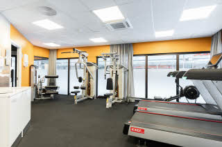 gym at scandic bergen city