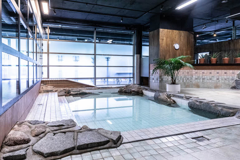 indoor swimming pool at scandic rosendahl in tampere finland