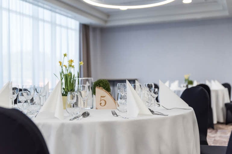 Meeting Room Banquet Detail Scandic Gdansk