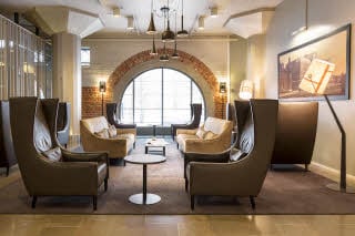 Lobby of Scandic Grand Marina in Helsinki