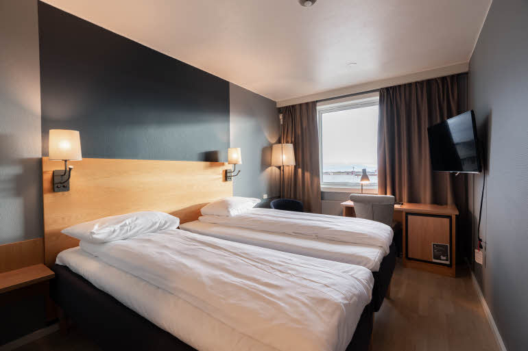Standard room at Scandic Vadso
