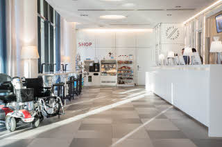 Lobby of Scandic Berlin Potsdamer Platz hotel
