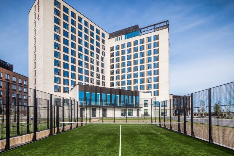 Outdoor Paddel Tennis at Scandic CPH Strandpark