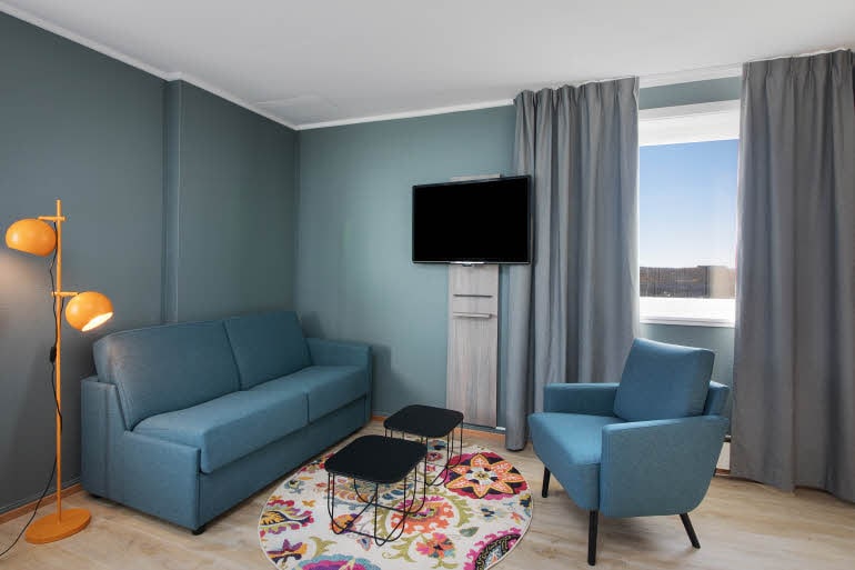 Sofa in Standard Family Room Scandic Vestfjord Lofoten