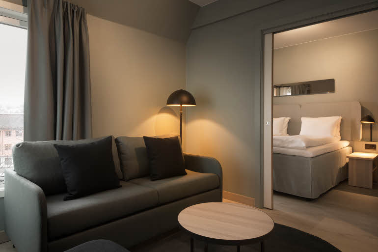 junior suite at scandic victoria lillehammer in norway