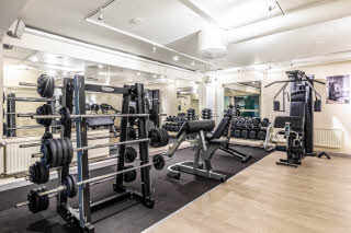 gym at scandic waskia in vaasa