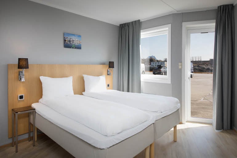 Economy Twin room hotel Scandic Vestfjord Lofoten