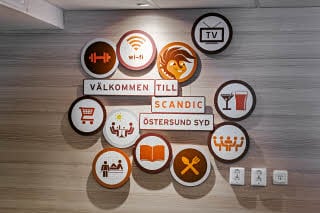Scandic Ostersund Syd, details, reception, Moby