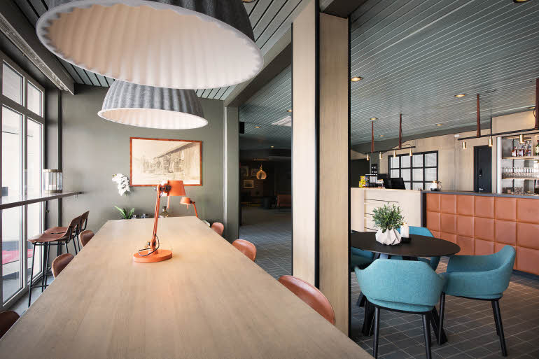 Reception and lobby Scandic Vestfjord Lofoten