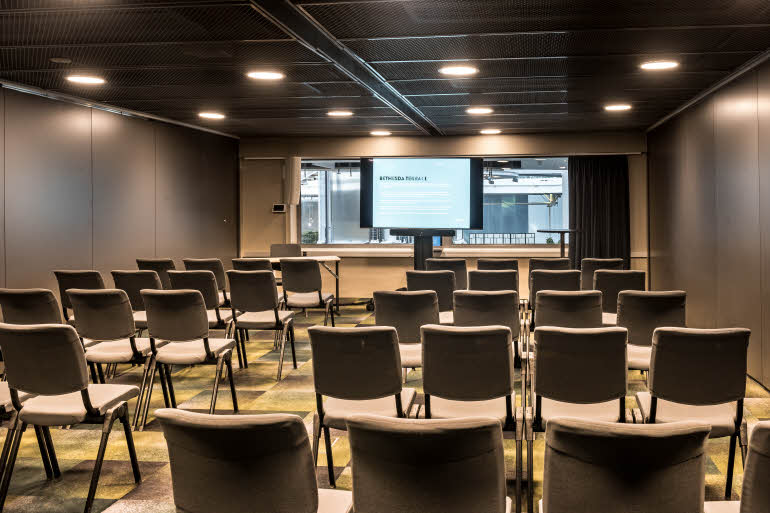Meeting Room Theatre Style Bethesda Terrace Scandic Infra City