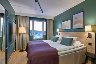 standard room at scandic lugnet falun