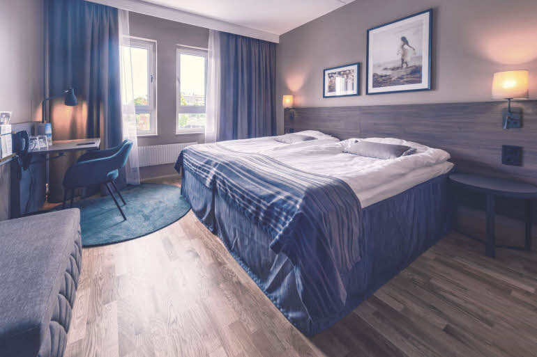 Twin Superior room Scandic Hallandia Halmstad