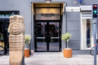 Entrance at Scandic Norreport Copenhagen