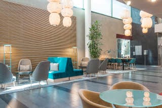 Lobby detail Scandic Oulu City