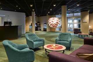 reception lobby at scandic bollnas