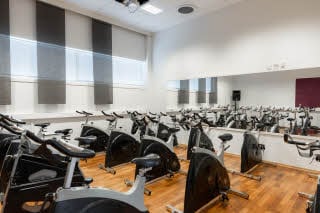 gym at scandic valdres in fagernes
