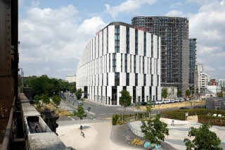 Exterior skate park Scandic Frankfurt Hafenpark