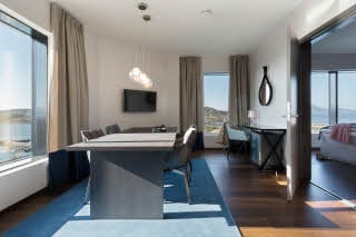 Scandic Havet, Bodo, suite, bedroom