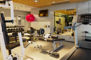 Gym of Scandic Simonkenttä in Helsinki