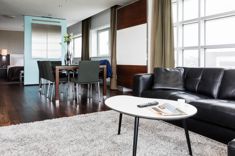 Living room in Master Suite
