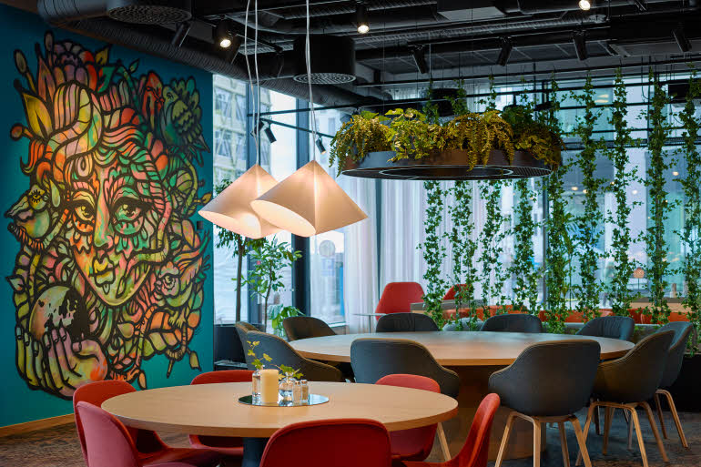restaurant lounge at scandic orebro central