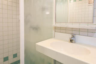 bathroom in standard room at scandic waskia in vaasa