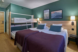 family standard room at scandic lugnet falun