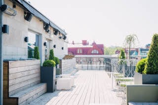 Rooftop Terrace Scandic Rubinen Gothenburg
