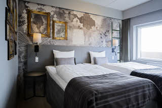 Superior room bed Scandic Olympic in Erbjerg