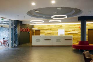 Lobby Scandic Wroclaw