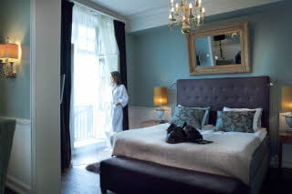 room junior suite with view at grand hotel oslo in norway