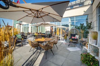 Terrace overview Scandic Gdansk