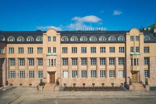 Facade at Scandic Grand Central Helsinki