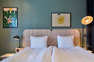 standard king room at scandic skelleftea