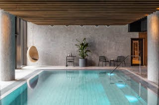 wellness pool at scandic cph strandpark in copenhagen