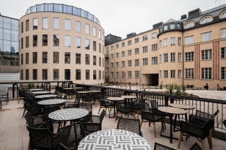 Terrace at Scandic Grand Central Helsinki